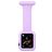 Mobigear Clip Case Verpleegkundige Apple Watch Bandje Speld - 46/45/44 mm - Paars