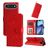 Mobigear Sunflower iPhone Air Hoesje Bookcase Portemonnee - Rood
