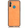 Mobigear Stitch Realme C3 Hoesje Backcover - Oranje