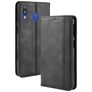 Mobigear Sensation Samsung Galaxy M20 Hoesje Bookcase Portemonnee - Zwart