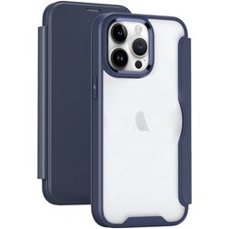Mobigear Smart Fit iPhone 15 Pro Max Hoesje Hardcase Bookcase - Paars