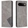 Mobigear Rhombus Slim Google Pixel 11 Pro Hoesje Bookcase - Grijs