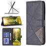 Mobigear Rhombus Google Pixel 7a Hoesje Bookcase Portemonnee - Zwart