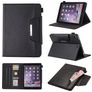 Mobigear Luxury iPad 9 (2021) Hoes Bookcase + Stylus Houder - Zwart