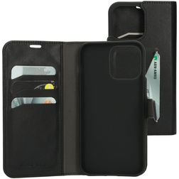 Mobiparts Classic Wallet iPhone 14 Pro Max Hoesje Bookcase Portemonnee - Zwart