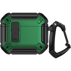 Mobigear Armor Clip Apple AirPods 4 Hardcase Hoesje - Groen