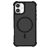 Mobigear Armor Shield iPhone 16 Plus MagSafe Hoesje Hardcase Backcover - Zwart