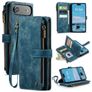 CaseMe C30 iPhone Air Hoesje Bookcase Portemonnee - Blauw