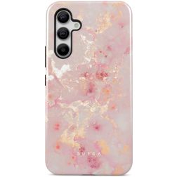 Burga Tough Samsung Galaxy A55 Hoesje Hardcase Backcover Shockproof - Golden Coral