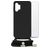 Mobilize Lanyard Gelly Samsung Galaxy A32 5G Flexibel TPU Hoesje met koord - Zwart