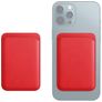 Mobigear Wallet Pasjeshouder - 3 Pasjes - MagSafe Compatible - Rood