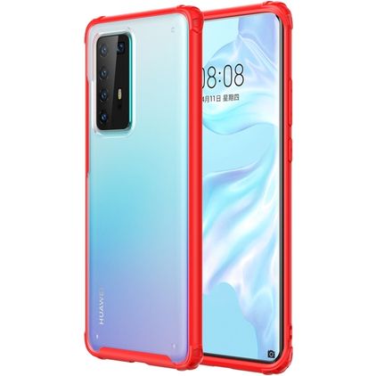 Mobigear Shockproof Huawei P40 Pro Hoesje Hardcase Backcover Shockproof - Rood