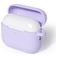 Mobigear Colors Apple AirPods Pro 3 Hoesje Flexibel Siliconen - Lavender Purple