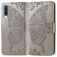 Mobigear Butterfly Samsung Galaxy A50 Hoesje Bookcase Portemonnee - Grijs