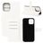 Mobigear Classic iPhone 12 Hoesje Bookcase Portemonnee - Wit