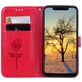 Mobigear Roses Xiaomi Pocophone F1 Hoesje Bookcase Portemonnee - Rood
