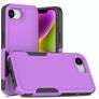 Mobigear Heavy Armor iPhone 16e Hoesje Hardcase Backcover Shockproof - Paars