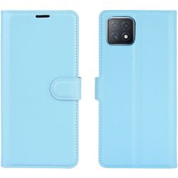 Mobigear Classic OPPO A73 5G Hoesje Bookcase Portemonnee - Blauw