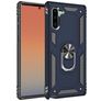 Mobigear Armor Ring Samsung Galaxy Note 10 Hoesje Hardcase Backcover Shockproof met Ringhouder - Blauw