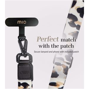 MIO Lanyard Universeel Telefoonkoord Verstelbaar - Leopard