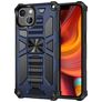 Mobigear Armor Stand iPhone 13 Pro Max Hoesje Hardcase Backcover Shockproof met Standaard - Blauw