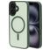 Mobiparts Hardcover iPhone 16 MagSafe Hoesje Hardcase Backcover - Satin Green