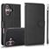 Mobigear Wallet iPhone 16 Hoesje Uitneembare 2in1 Bookcase Portemonnee - Zwart