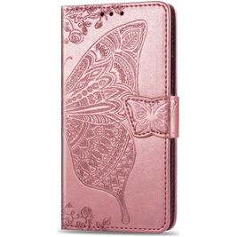 Mobigear Butterfly iPhone 11 Hoesje Bookcase Portemonnee - Roségoud