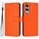 Mobigear Urban Wallet Samsung Galaxy S25 Edge Hoesje Bookcase Portemonnee - Oranje