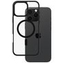 CARE by PanzerGlass Flagship iPhone 16 Pro Max MagSafe Hoesje Hardcase Backcover - Transparant / Zwart