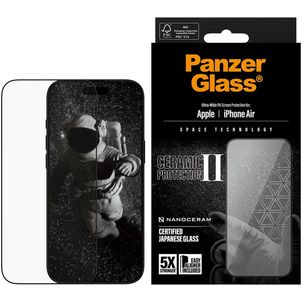 PanzerGlass Ultra Wide Fit iPhone Air Glazen Screenprotector - Case Friendly