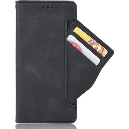 Mobigear Slide Wallet Xiaomi Redmi Note 9S Hoesje Bookcase Portemonnee - Zwart