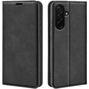 Mobigear Retro Slim Samsung Galaxy A27 Hoesje Bookcase Portemonnee - Zwart