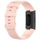 Mobigear Cross Siliconen Fitbit Charge 4 Bandje Gespsluiting - Roze