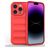 Mobigear Bumpy iPhone 15 Pro Hoesje Flexibel TPU Backcover - Rood