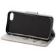 Mobigear Butterfly iPhone SE (2022) Hoesje Bookcase Portemonnee - Grijs
