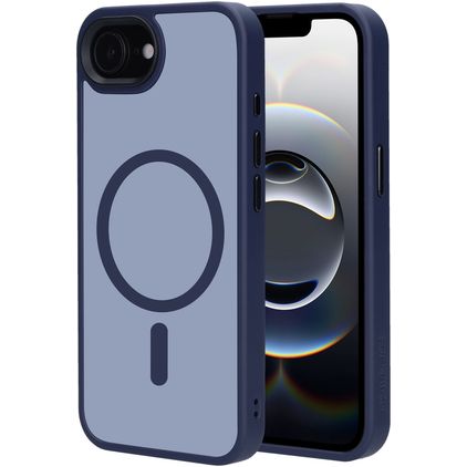Mobiparts Hardcover iPhone 16e MagSafe Hoesje Hardcase Backcover - Satin Blue
