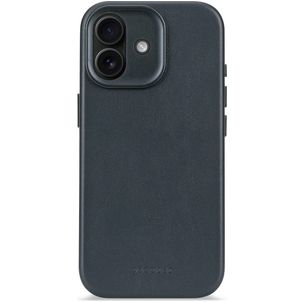 Decoded iPhone 17 Hoesje Echt Leer Backcover Shockproof - Navy Shadow
