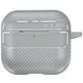 Mobigear Carbon Fiber Dun Apple AirPods 4 Hardcase Hoesje - Grijs