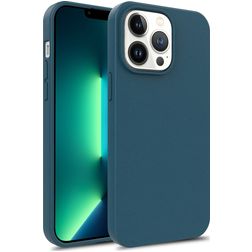 Mobigear Bio iPhone 15 Plus Hoesje Eco Friendly Backcover - Blauw