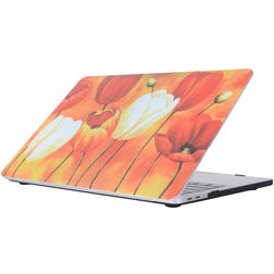Mobigear Painting MacBook Pro 15 Inch (2016-2019) Hoes Hardshell Laptopcover MacBook Case - Model 33 - Model A1707 / A1990