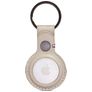 Decoded Detachable Apple AirTag Hoesje Echt Leer Sleutelhanger - Tan