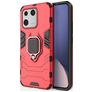 Mobigear Armor Ring Xiaomi 13 Hoesje Hardcase Backcover Shockproof met Ringhouder - Rood