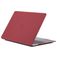 Mobigear Matte MacBook 12 Inch (2015-2017) Hoes Hardshell Laptopcover MacBook Case - Bordeaux Rood - Model A1534