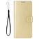 Mobigear Wallet TCL 30 Hoesje Bookcase Portemonnee - Goud