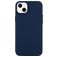 Mobigear Colors iPhone 14 Plus Hoesje Flexibel TPU Backcover - Marineblauw