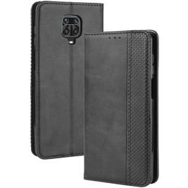 Mobigear Sensation Xiaomi Redmi Note 9 Pro Hoesje Bookcase Portemonnee - Zwart