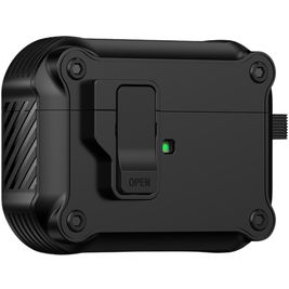 Mobigear Armor Clip Apple AirPods Pro 2 Hardcase Hoesje - Zwart