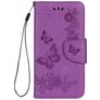 Mobigear Butterfly iPhone X Hoesje Bookcase Portemonnee - Paars