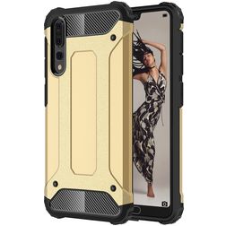 Mobigear Outdoor Huawei P20 Pro Hoesje Hardcase Backcover Shockproof - Goud